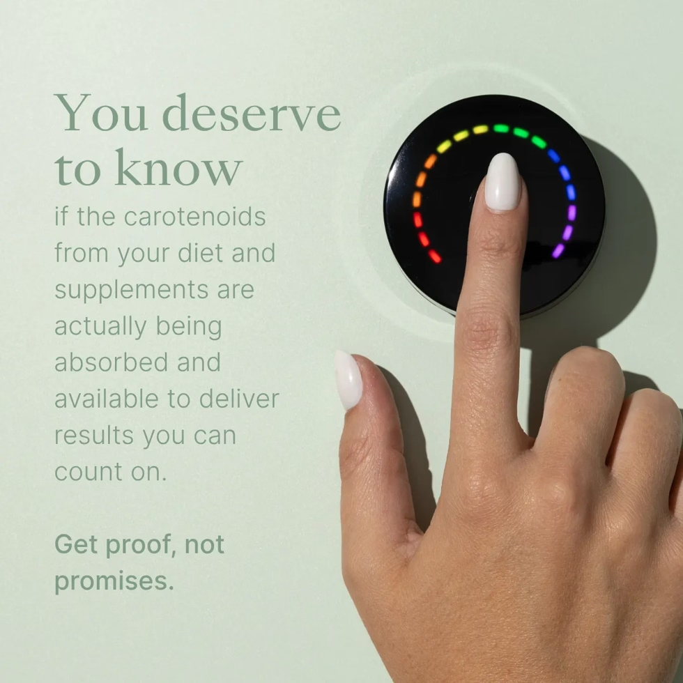 Prysm iO carotenoid scanner